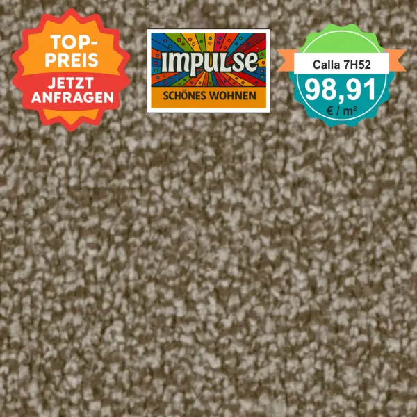 Vorwerk Calla Teppichboden – Farbe 7H52 braun – Produktbild